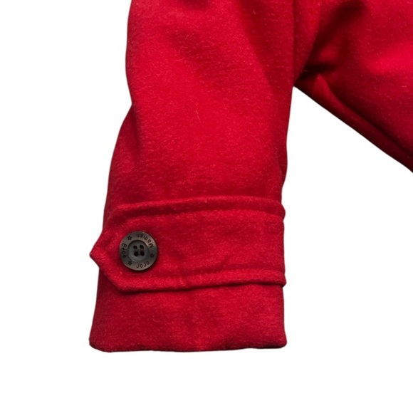 Kids JoJo Mama Bebe Vibrant Red 18-24 Month Toggle Jacket with Zipper - Picture 16 of 16